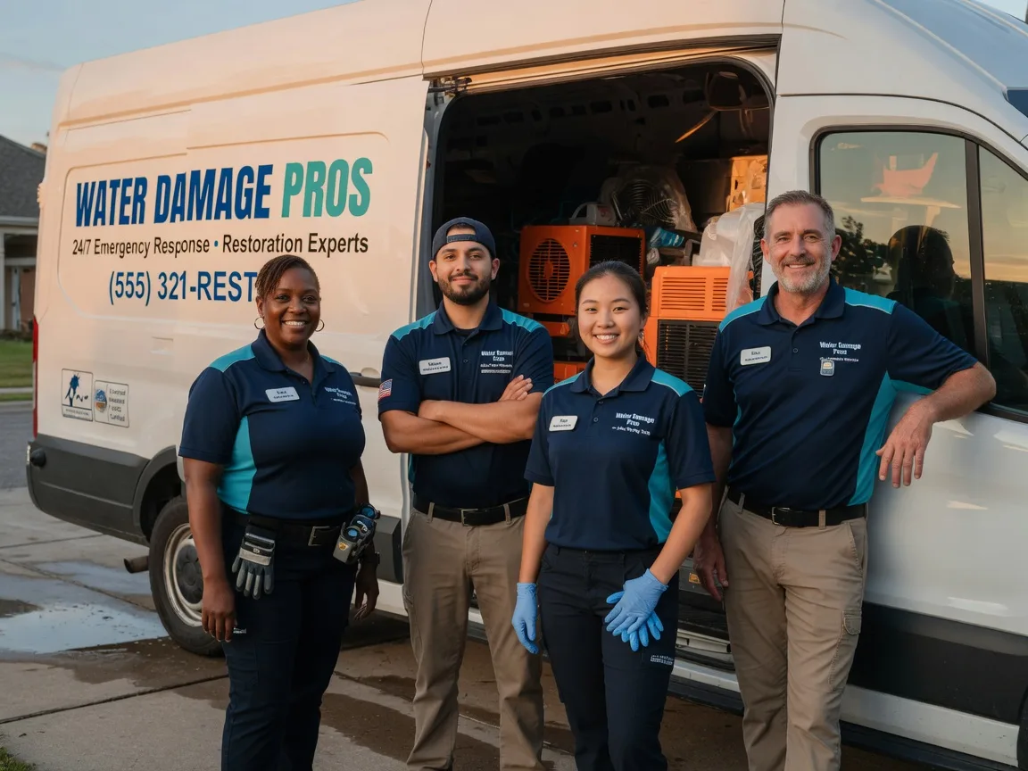 Water Damage Restoration company in Success, AR